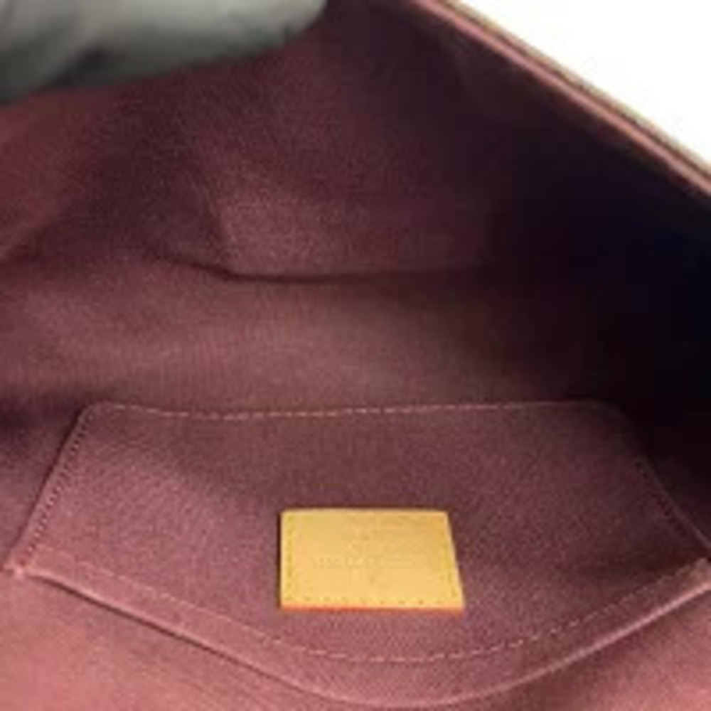 Louis Vuitton Favorite Monogram Leather Shoulder Bag Brown - Picture 9 of 10